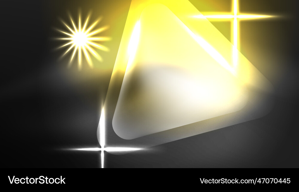 Digital neon abstract background triangles Vector Image