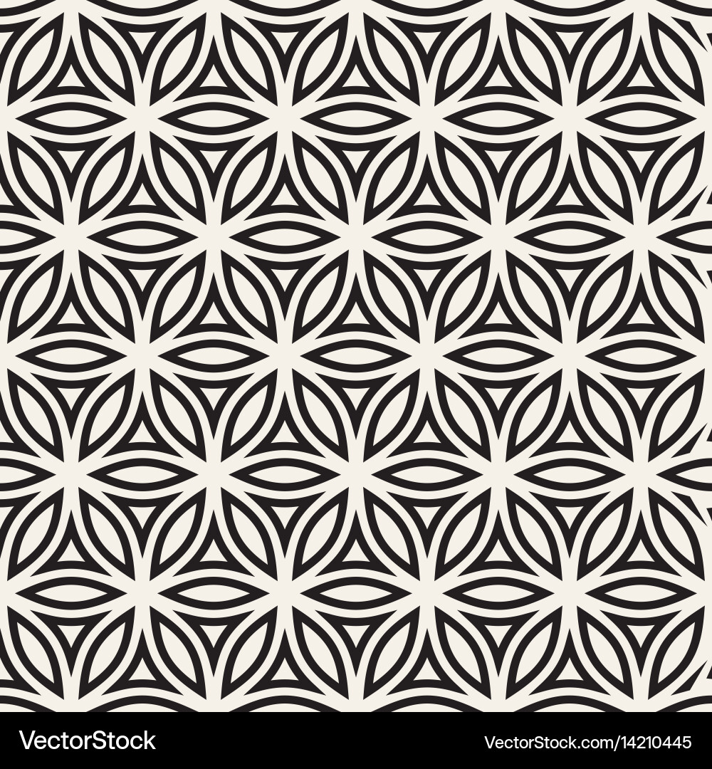 Lattice Geometric Pattern vector image