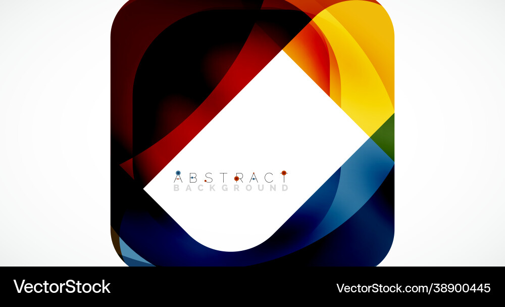 Minimal background abstract square shape Minimal background abstract square shape vector image