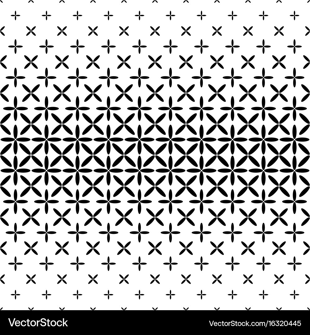 Monochrome abstract ellipse pattern background vector image