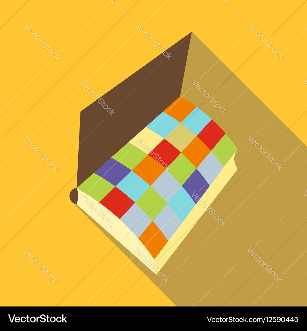 Notebook icon flat style Vector Image