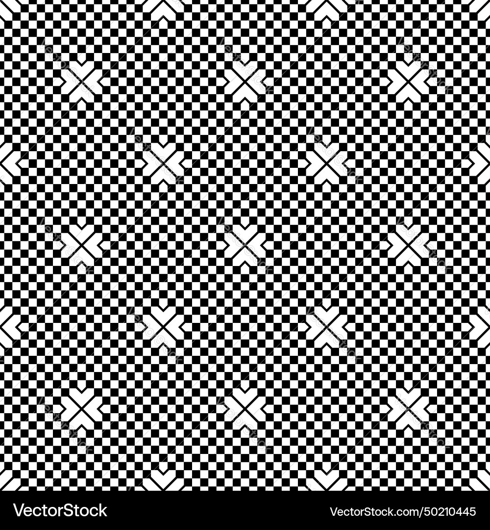 Seamless chequered pattern Seamless chequered pattern Vector Image