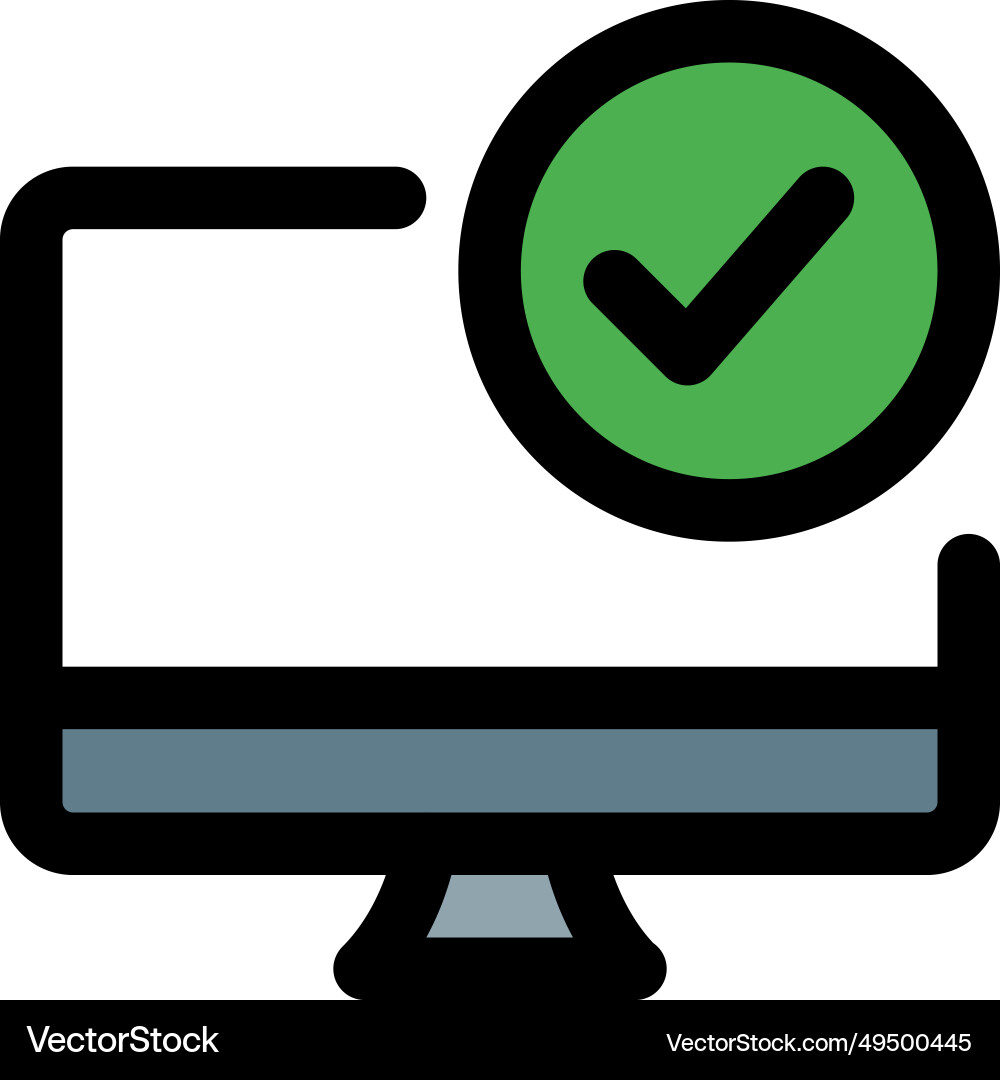 Task and to-do list management on desktop vector image