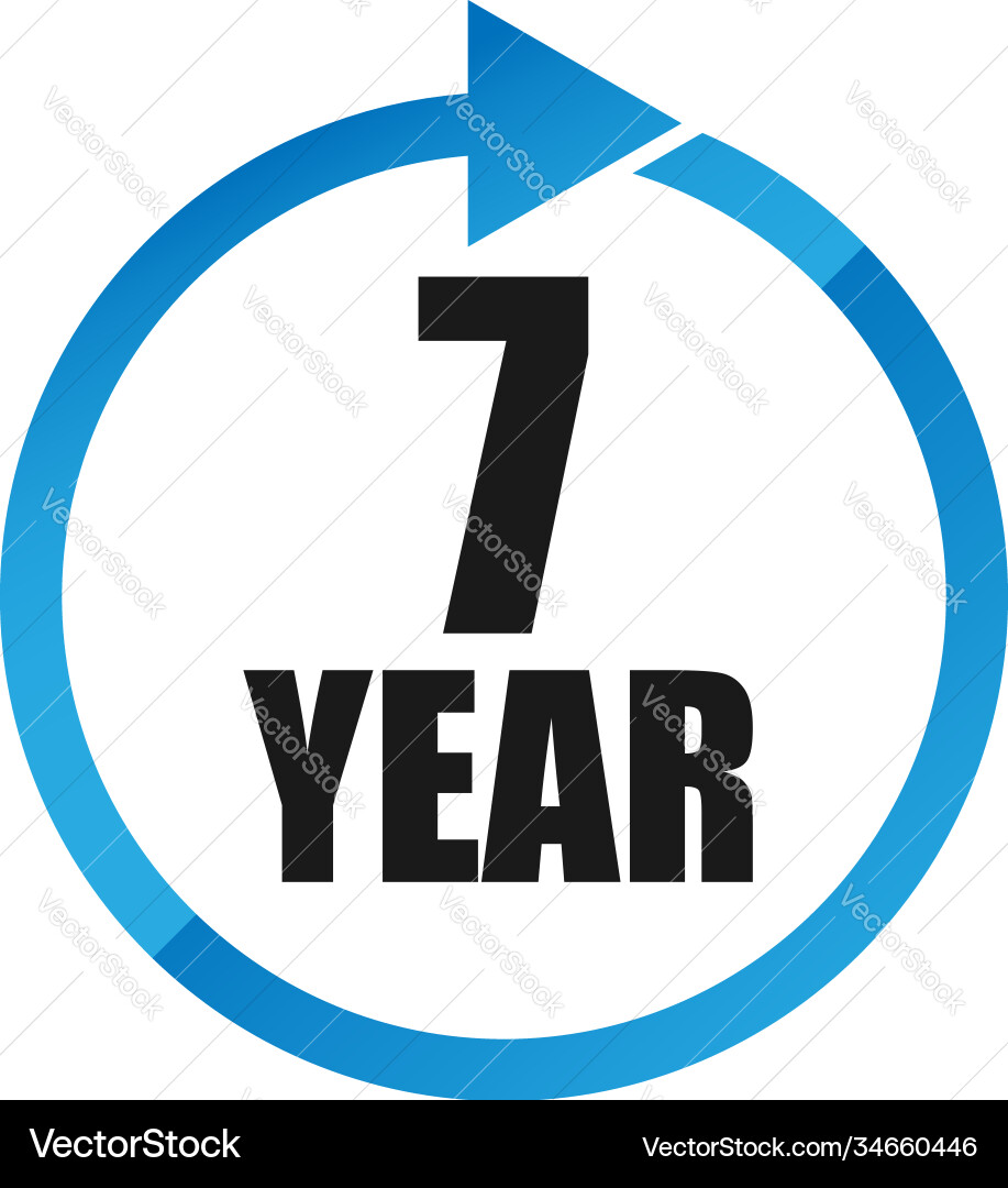 Numbers numerals dial time duration and schedule Vector Image