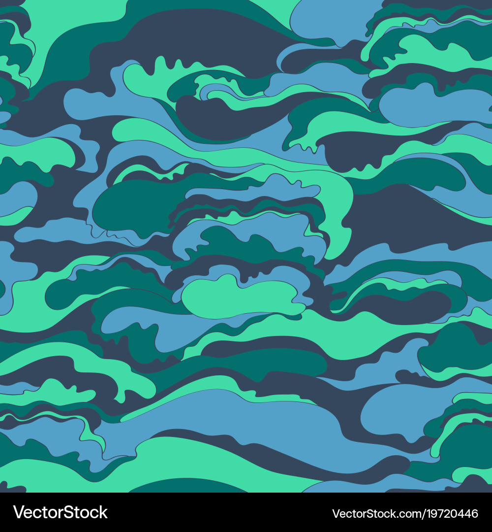 Pattern with the image of cream texture vector image