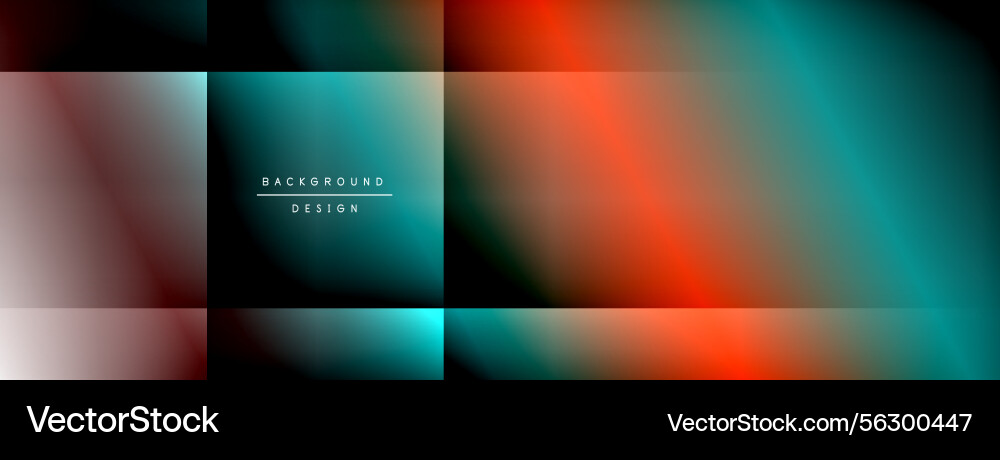 Abstract gradient background rectangular shapes vector image