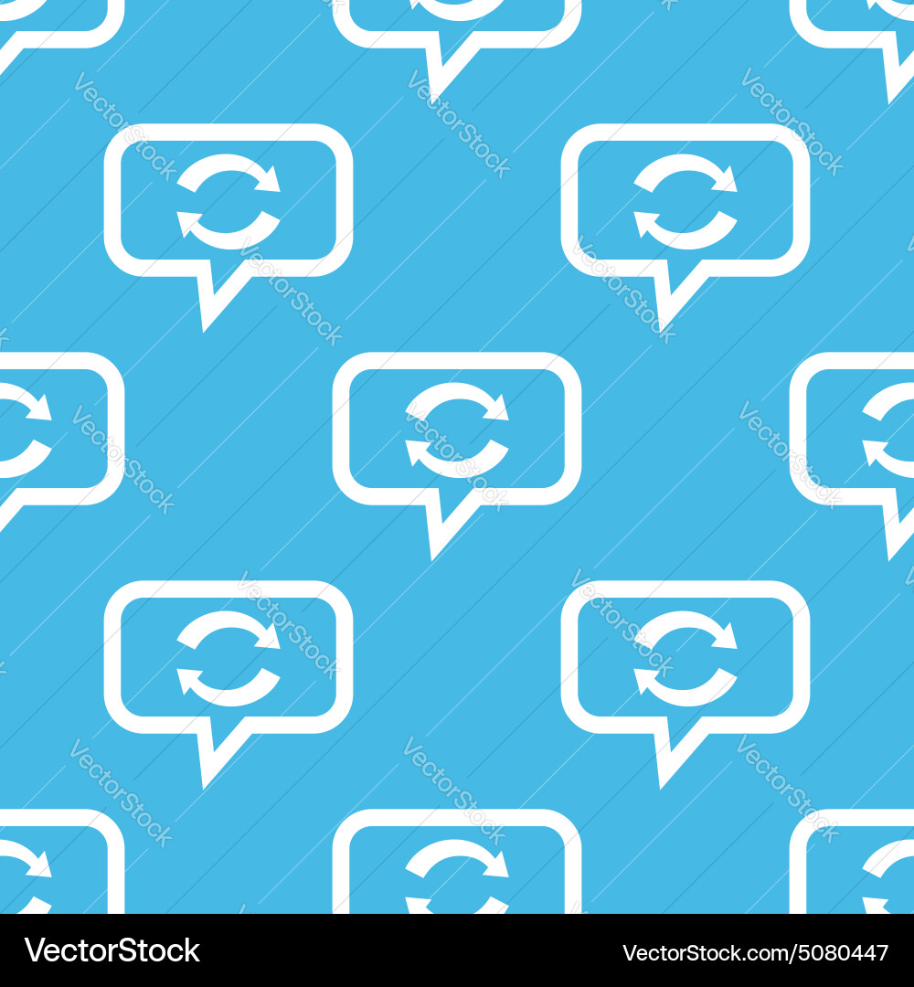 Exchange message pattern Vector Image