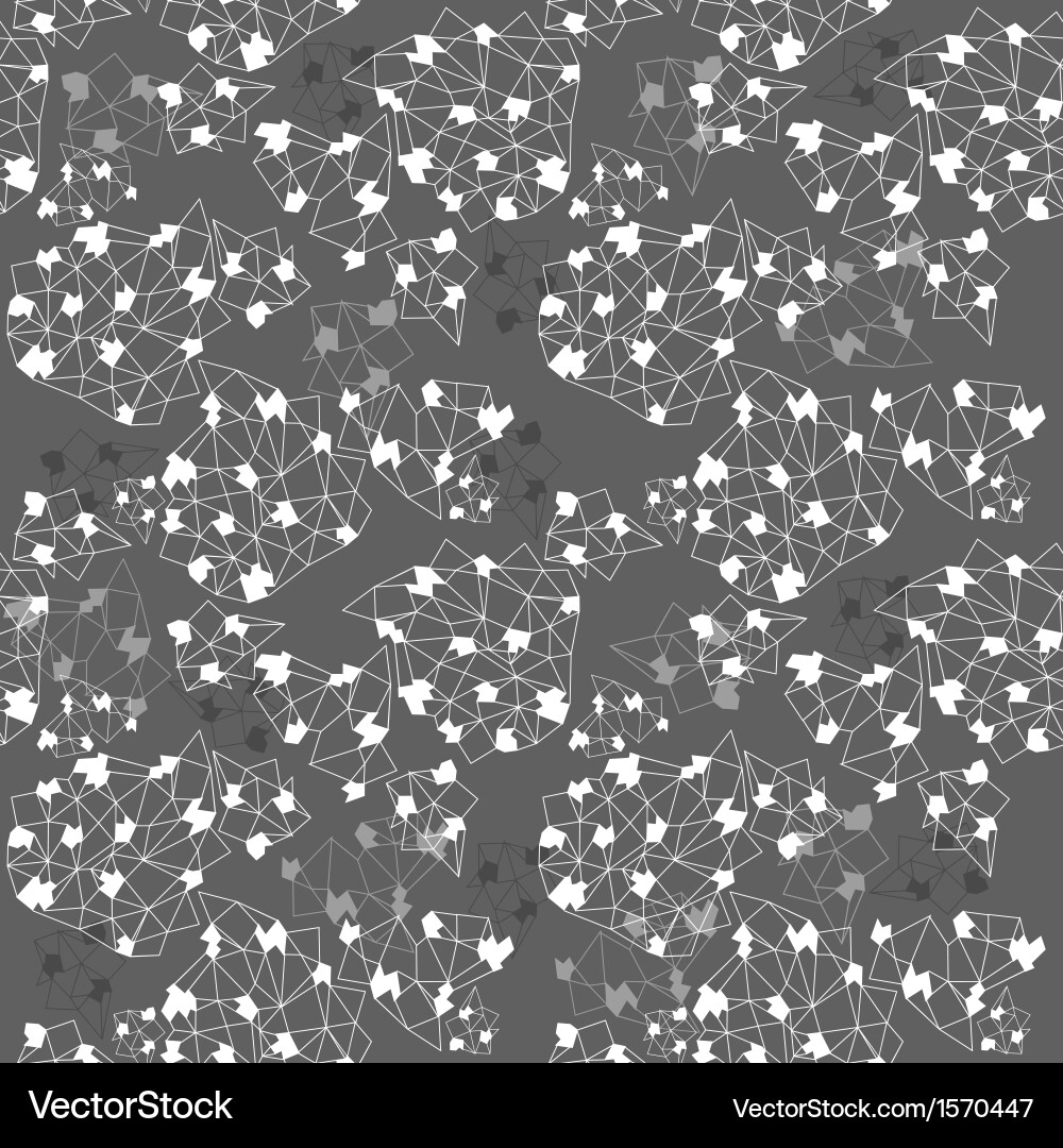 Geometric Mesh Pattern vector image