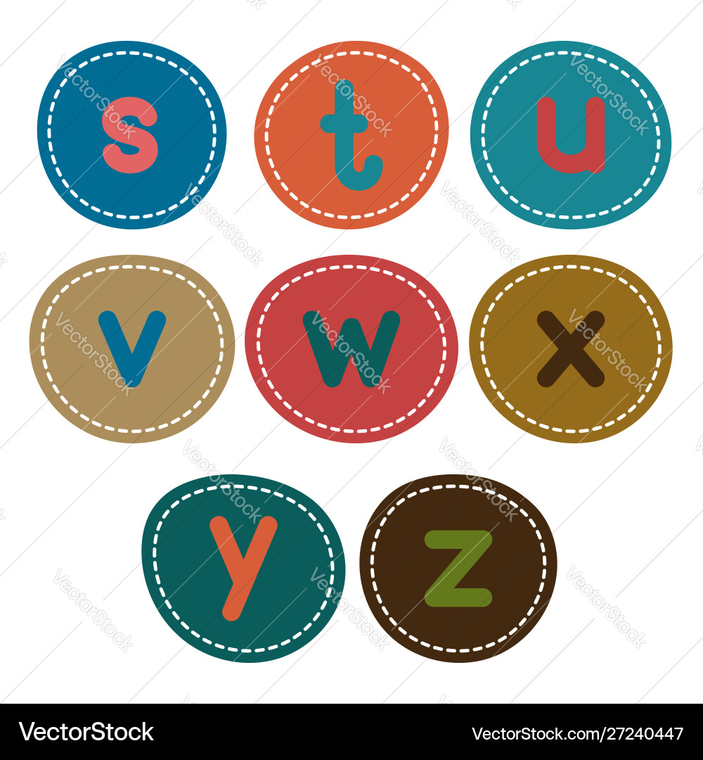 Learn to write letters part 3 s Learn to write letters part 3 s vector image