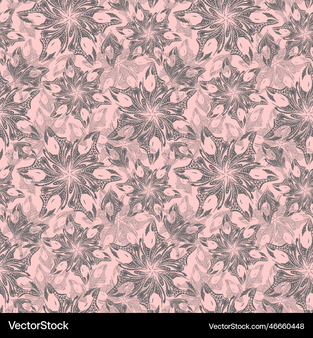 Seamless gray openwork pattern of abstract Seamless gray openwork pattern of abstract vector image