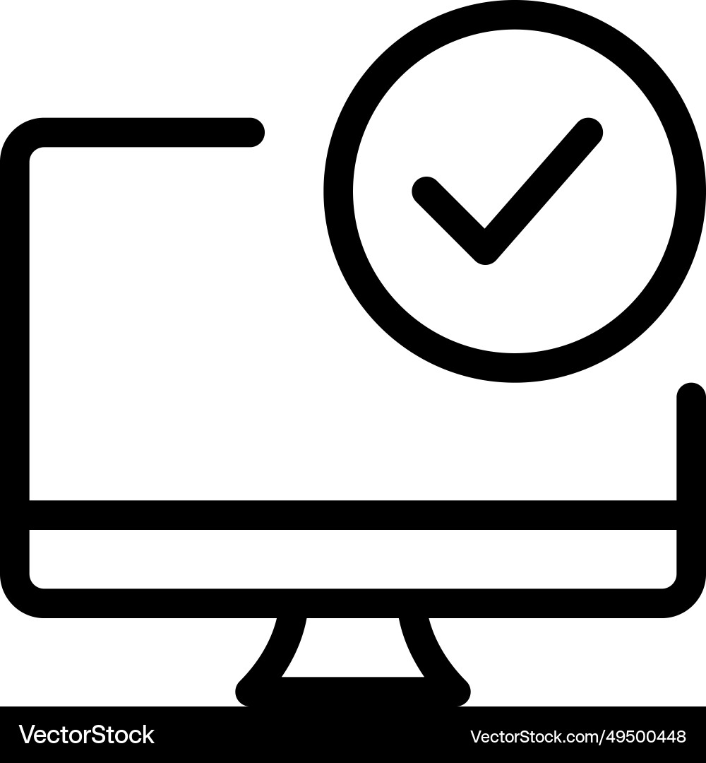 Task and to-do list management on desktop vector image