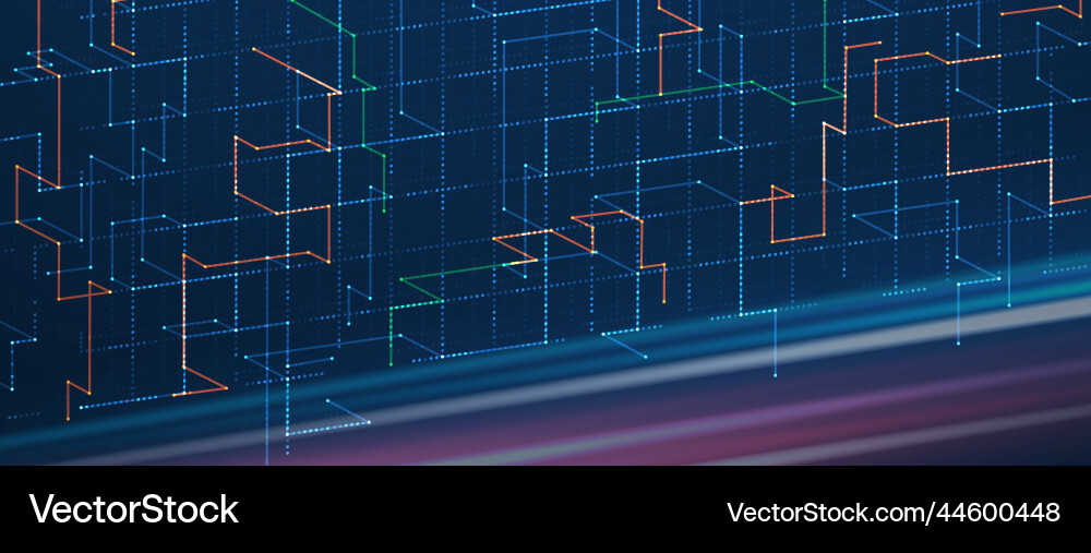 Technology data background idea of global Technology data background idea of global vector image