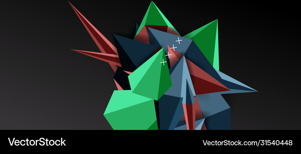 Trendy simple triangle abstract background Trendy simple triangle abstract background Vector Image
