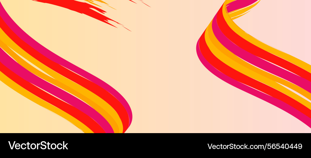 Abstract linear wave varying swirl dark background Vector Image