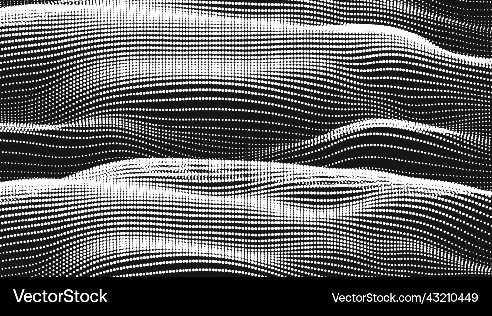 Abstract Point Wave Texture vector image