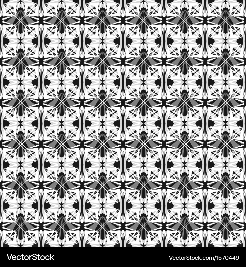 Abstract seamless geometric pattern vector image