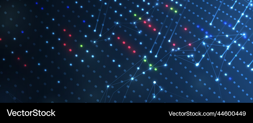 Technology data background idea of global Technology data background idea of global vector image