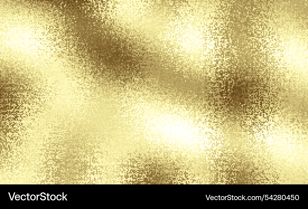 Abstract gold gradient background with halftone Vector Image
