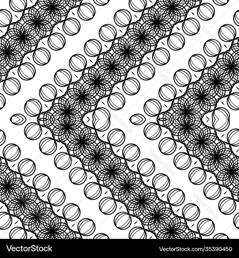Design seamless zigzag decorative pattern vector image