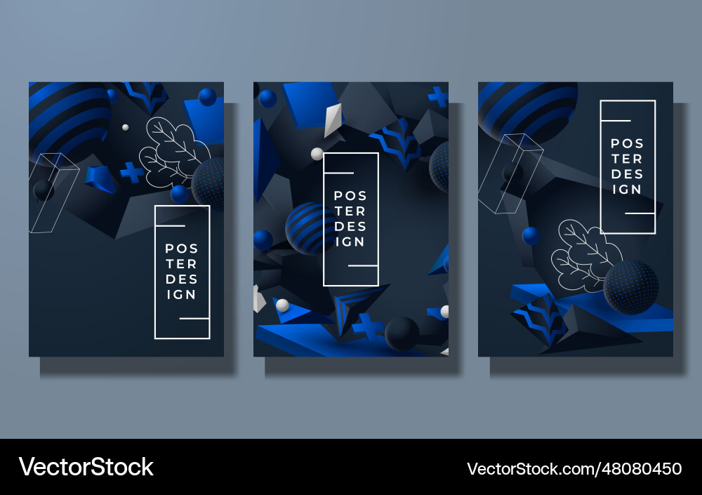 Gradient color abstract background cover design vector image