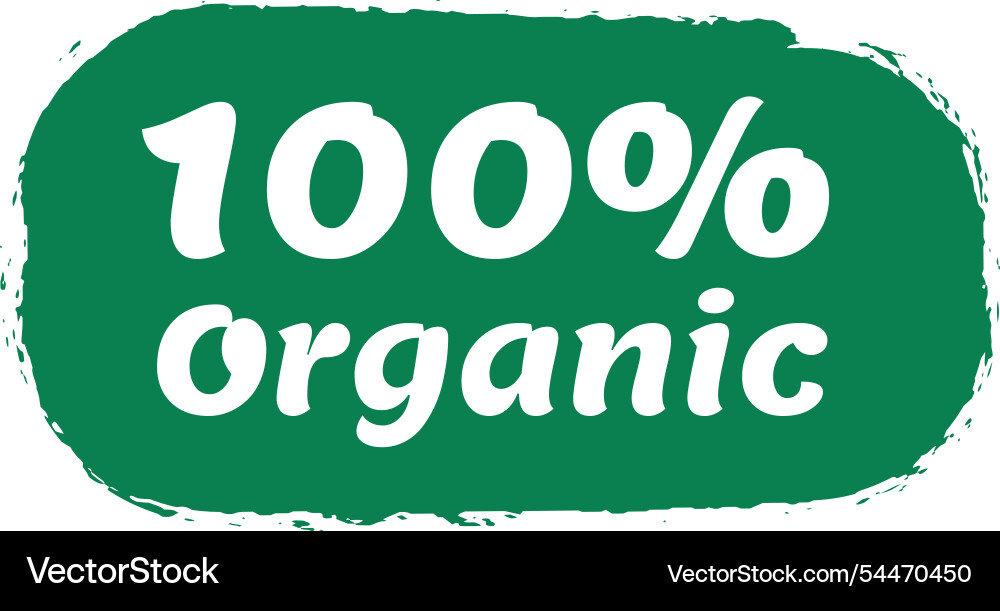 Green rounded shape label with irregular borders Green rounded shape label with irregular borders vector image
