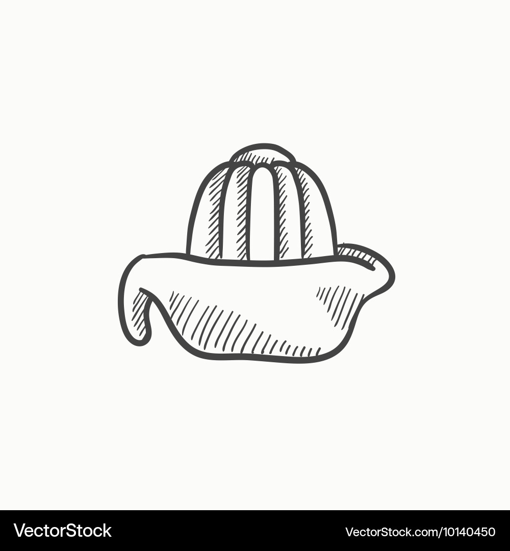 Lemon squeezer sketch icon Vector Image