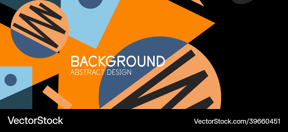 Abstract background with blocks lines geometric Abstract background with blocks lines geometric vector image