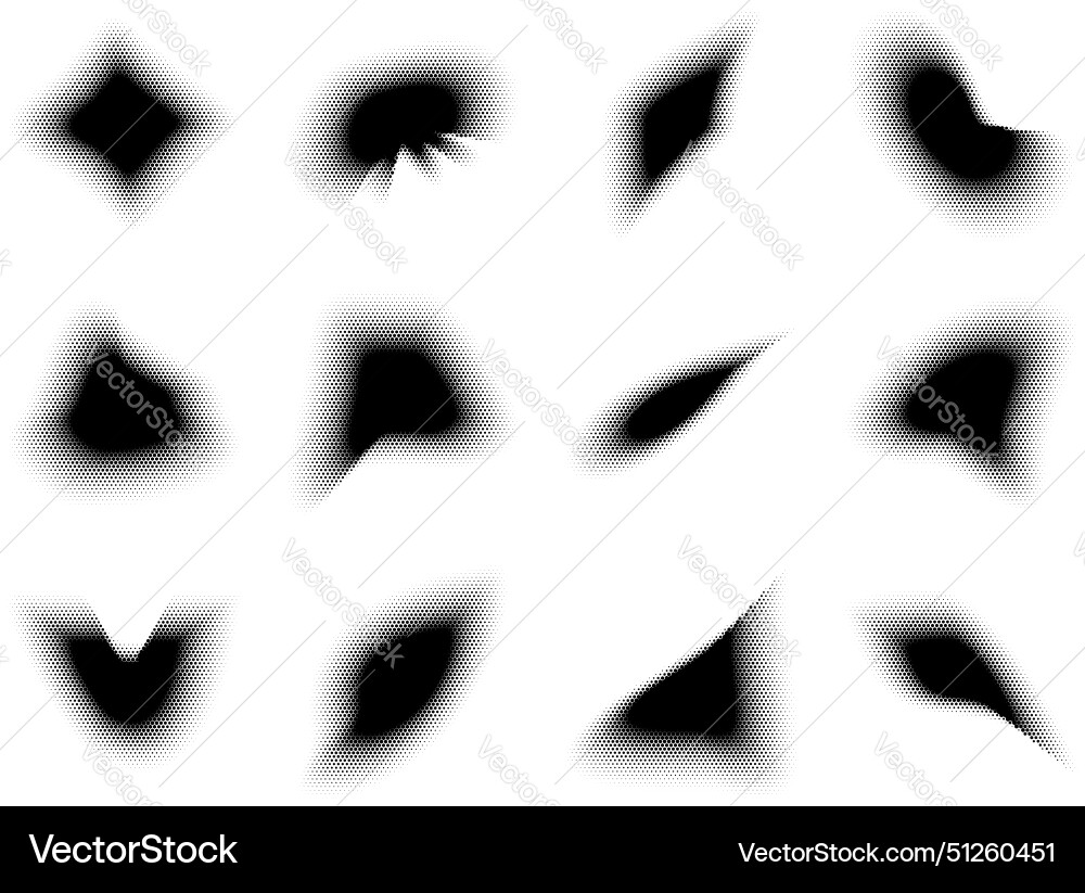 Halftone hexagon pattern reprographic technique Halftone hexagon pattern reprographic technique vector image