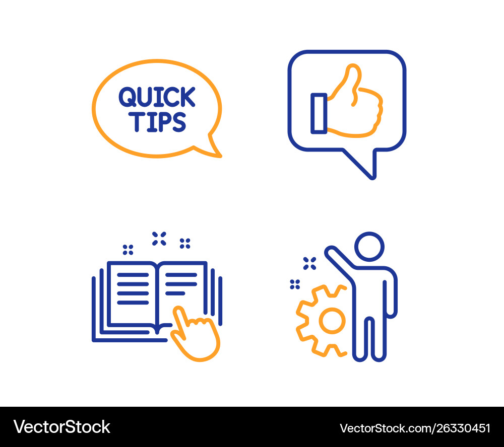 Technical documentation quickstart guide and like Technical documentation quickstart guide and like vector image