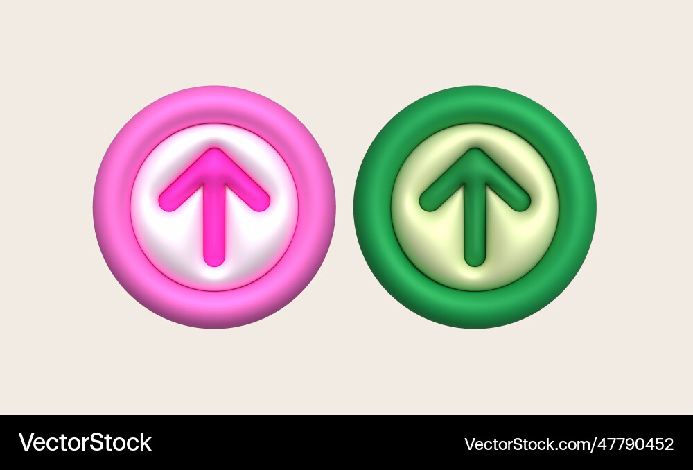 3d icon data upload loading symbol 3d icon data upload loading symbol vector image