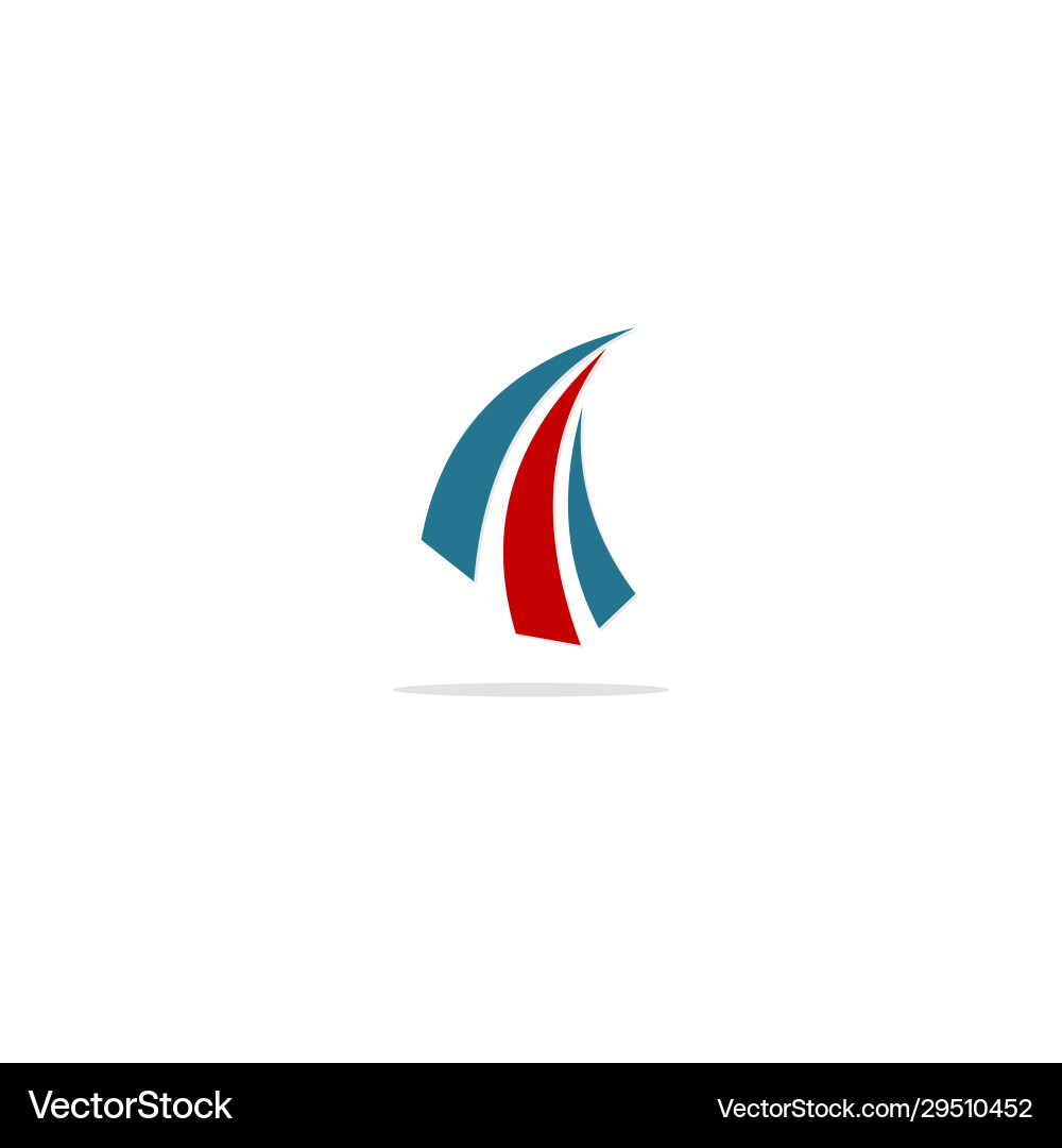 Abstract loop arrow colored logo Abstract loop arrow colored logo Vector Image