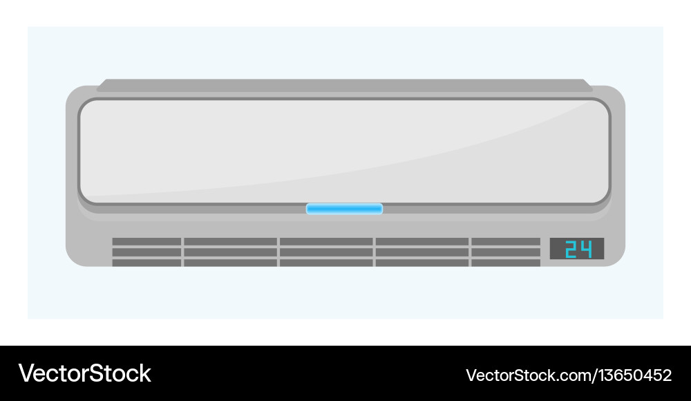 Air Conditioning System Royalty Free Vector Image