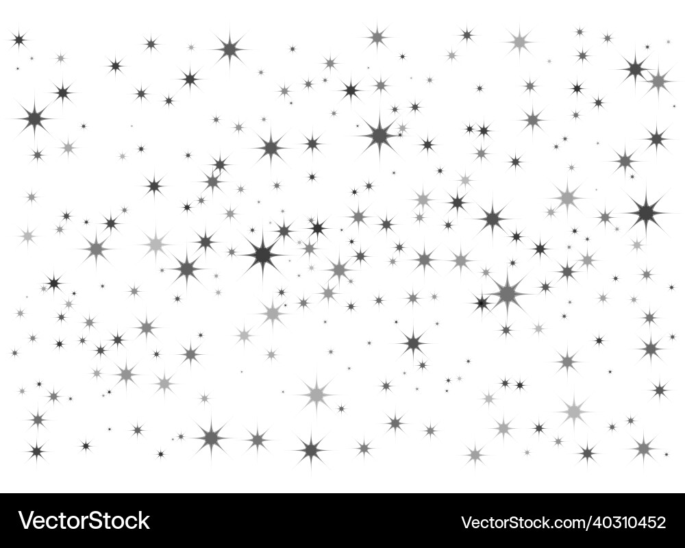 Fireworks star random source stream falling Fireworks star random source stream falling vector image