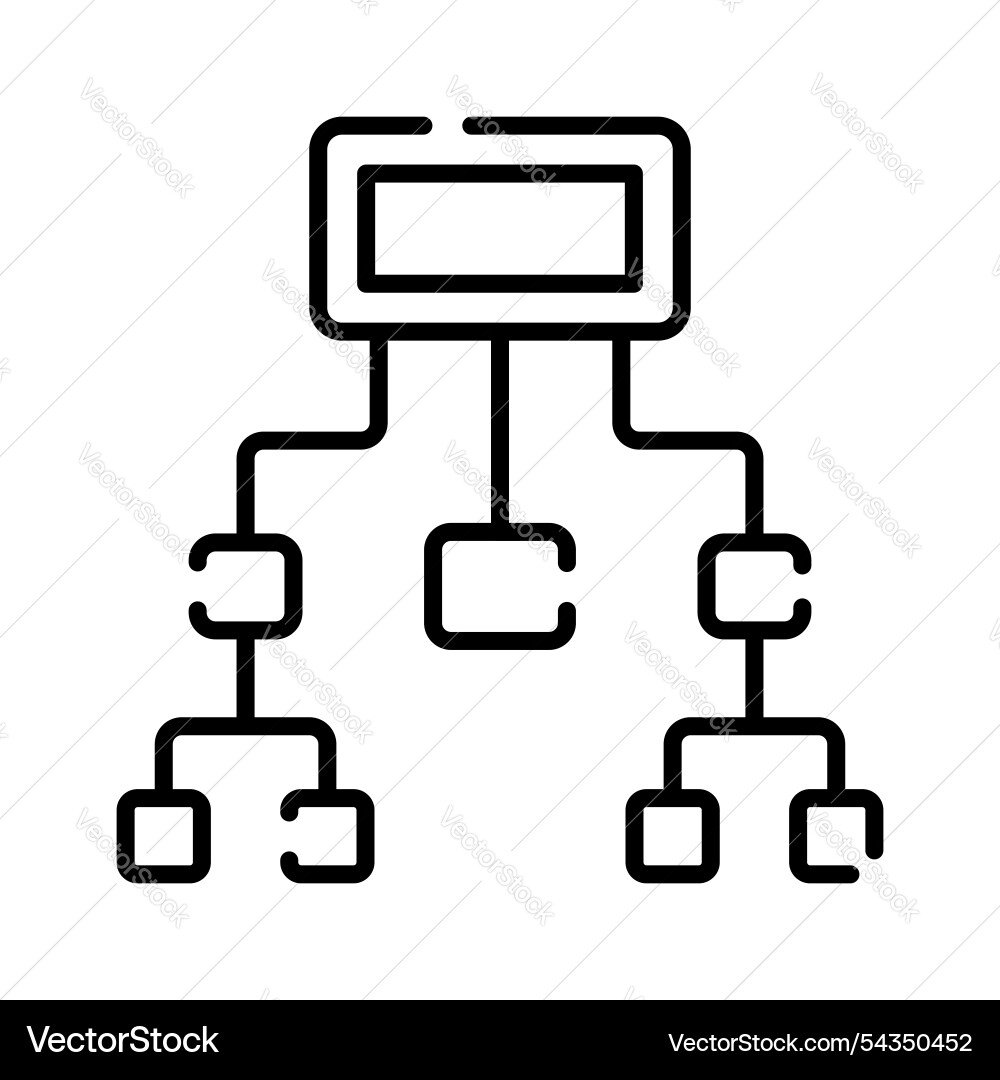 Hierarchy Vector Image