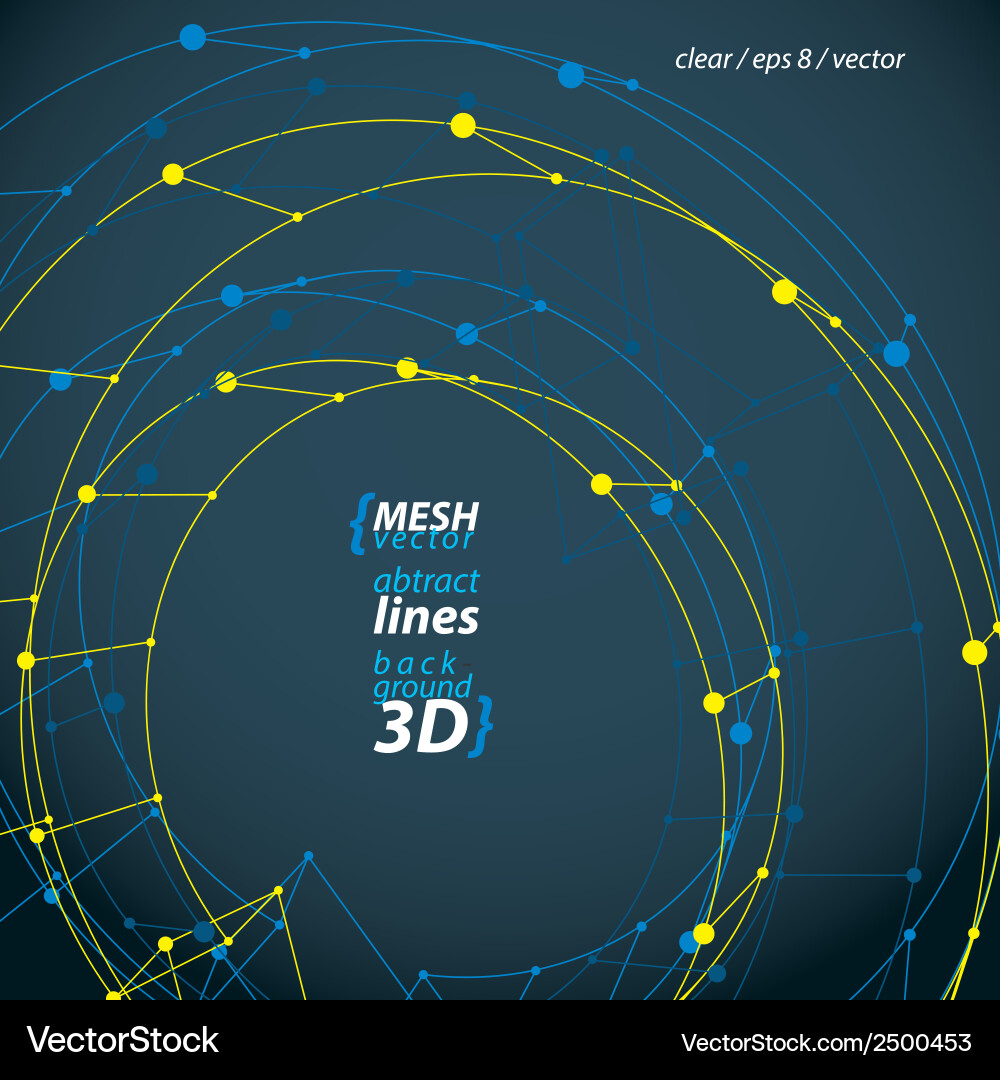Dynamic Update Mesh Icon - Isolated vector image