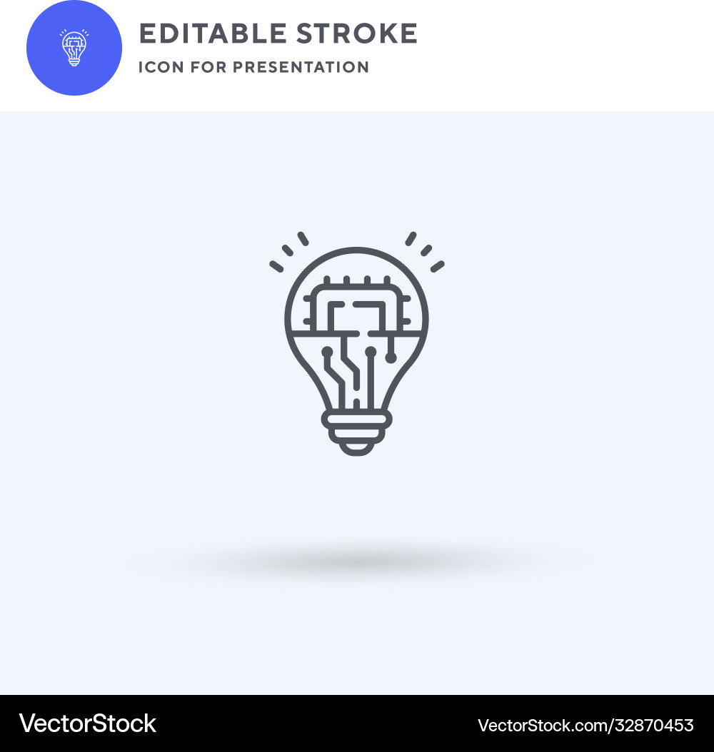 Link icon filled flat sign solid Royalty Free Vector Image