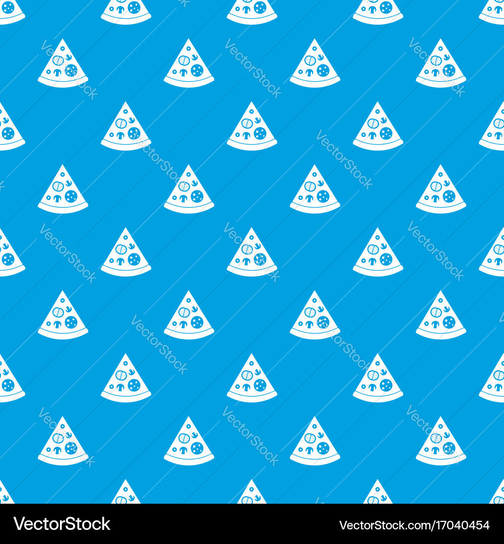 Slice of pizza simple style Vector Image