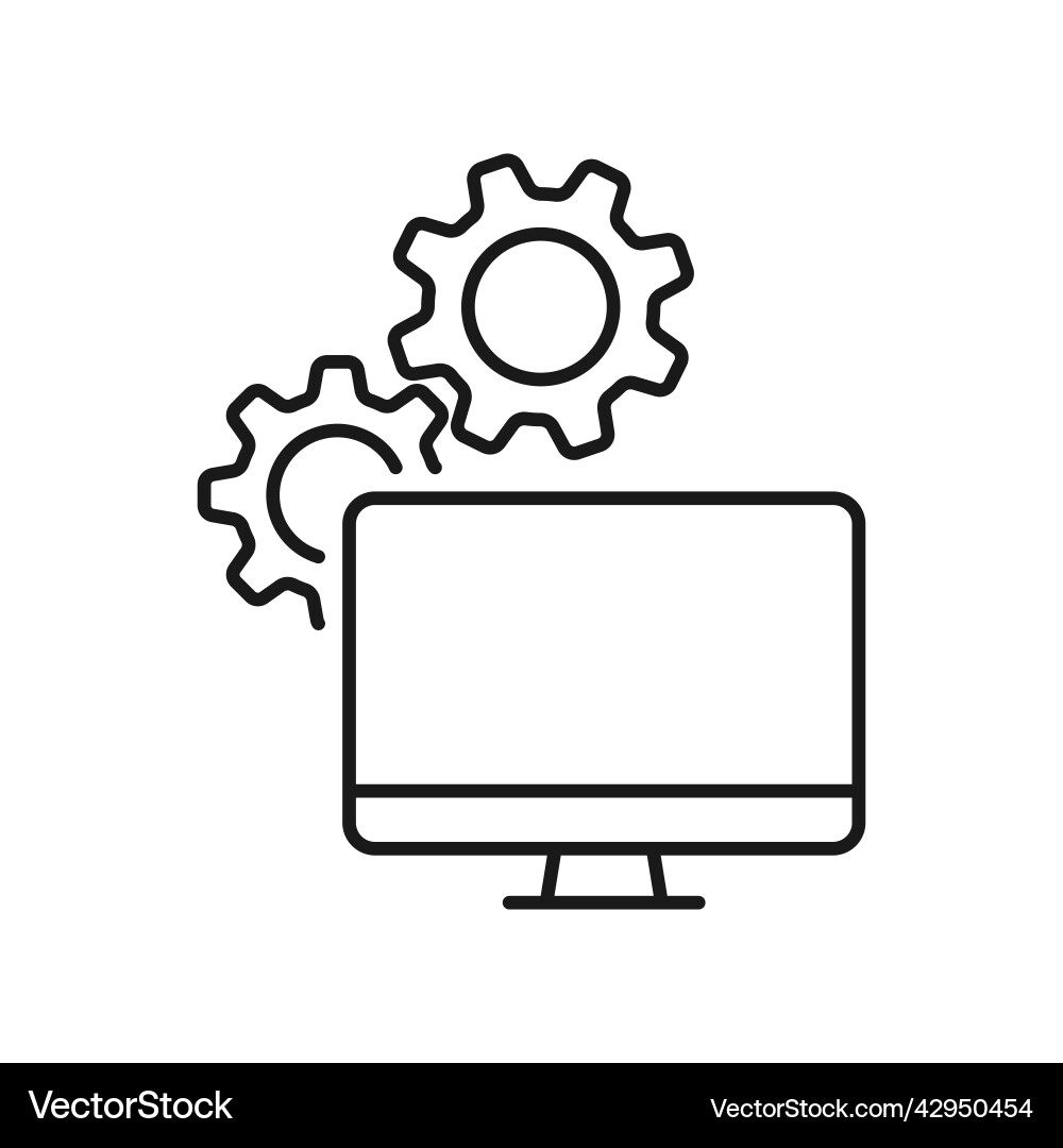 Software-Icon-Website Programmierung und Codierung Software-Icon-Website Programmierung und Codierung vektorbild