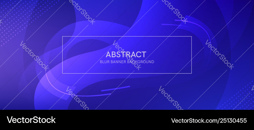 Abstract banner with a gradient shapes and blur Abstract banner with a gradient shapes and blur vector image