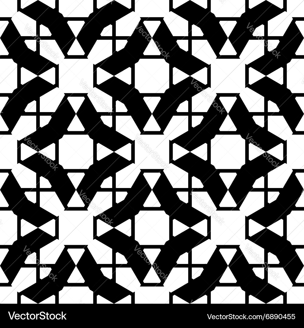 Design seamless geometric pattern vector image