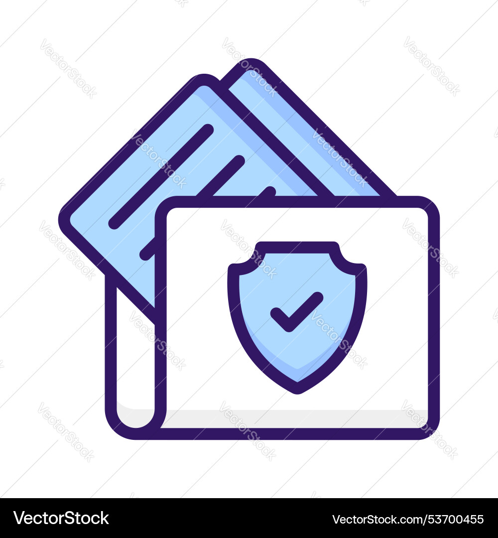 Secure folder Vector Image