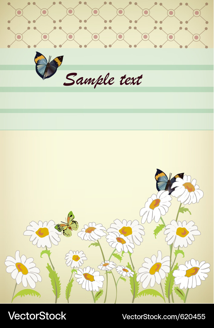 Spring frame Vector Image