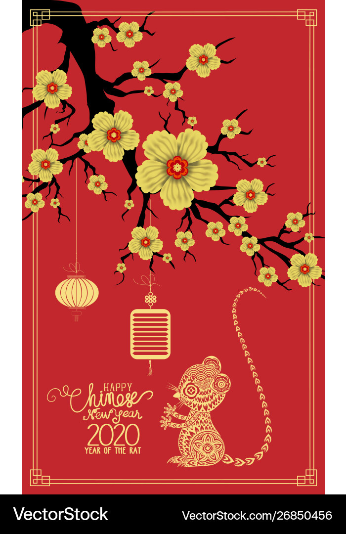 Happy chinese new year 2019 pig Happy chinese new year 2019 pig vector image
