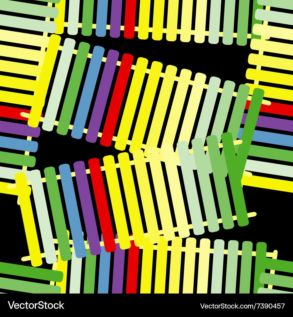 Seamless background with abstract shapes Vector Image