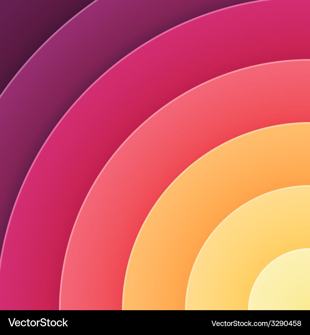 Colorful Gradient Circle Background vector image