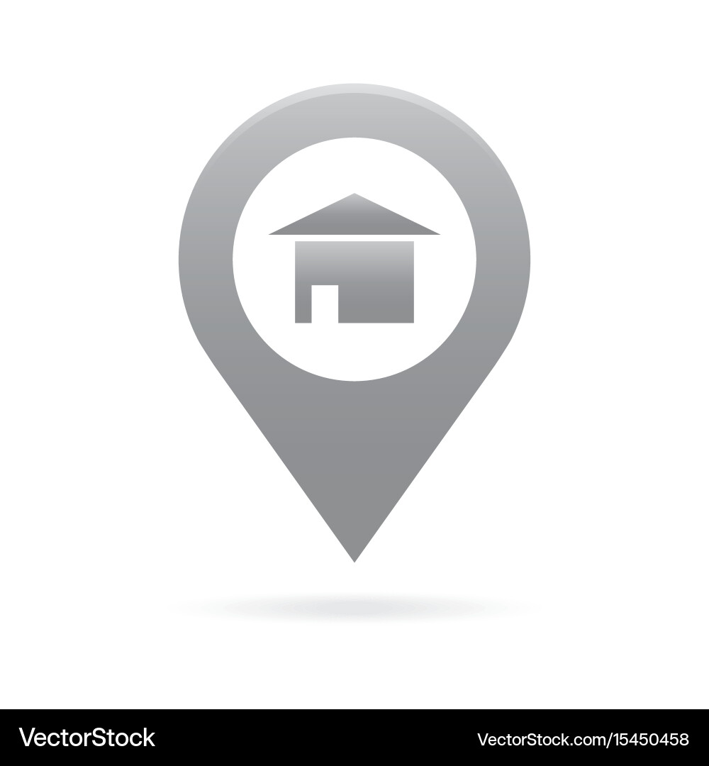 GPS Marker Icon - Location Pointer vector image