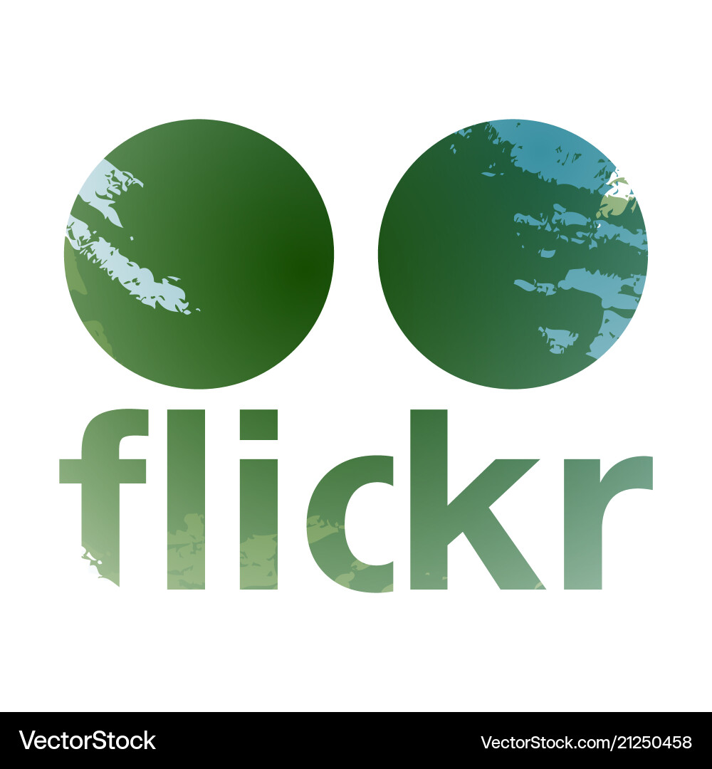 Social networking icons web design flat icon Social networking icons web design flat icon Vector Image