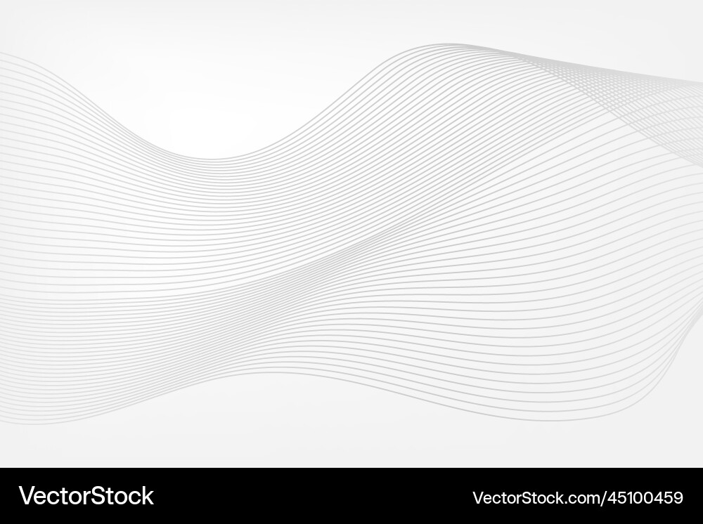 Abstract background wave pattern vector image