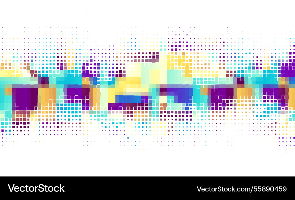 Abstract futuristic particle background Vector Image