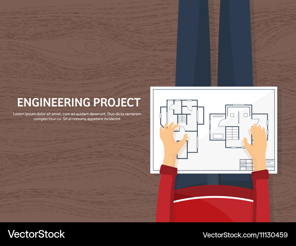 Engineering and architecture Vector Image